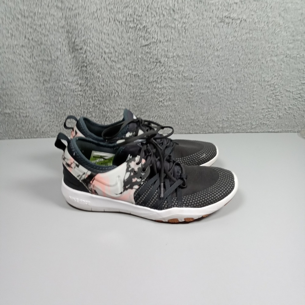 Nike Free TR 8 Womens Training Shoes Black Pink Marble 942851-006 Size 7